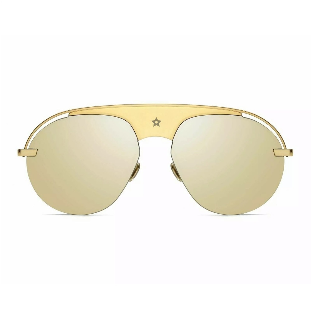 Dior Gold Aviator Sunglasses